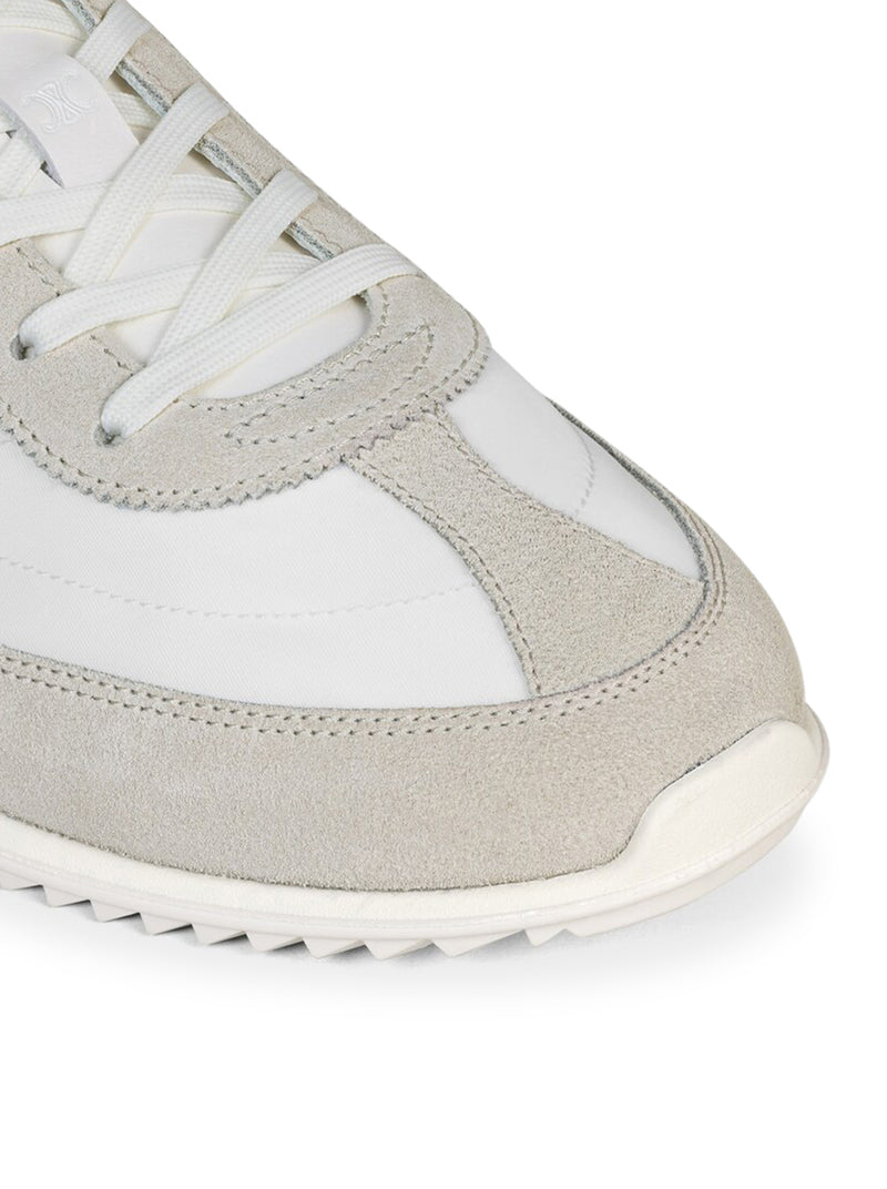 SNEAKER BASSA STRINGATA IN PELLE DI VITELLO SCAMOSCIATA