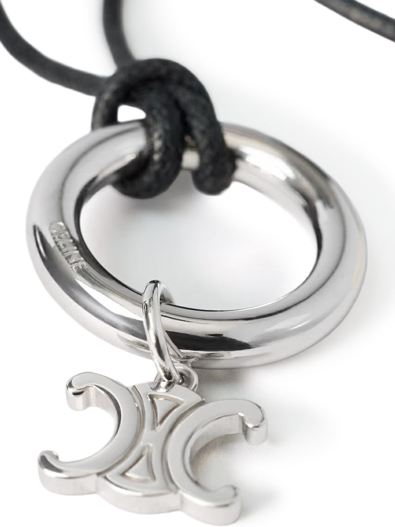 COLLANA CHARMS TRIOMPHE IN COTONE E OTTONE CON FINITURA RODIATA