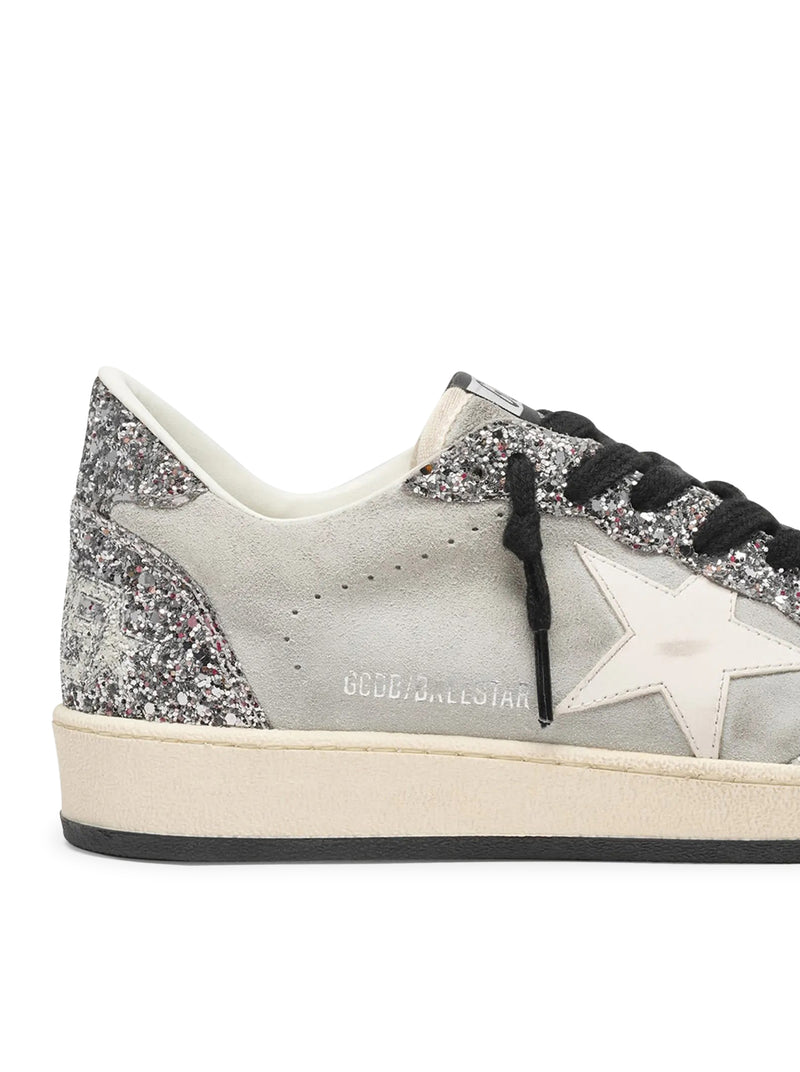 SNEAKERS BALL-STAR IN SUEDE CON INSERTI GLITTER