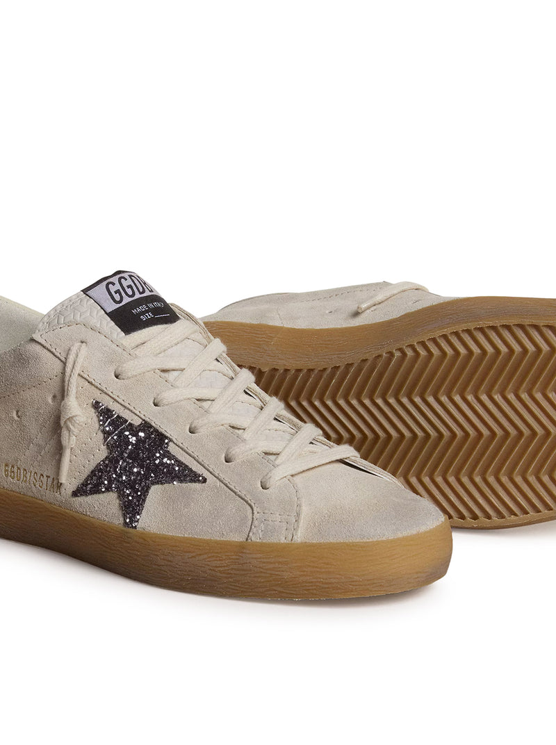 SUPER-STAR DONNA IN SUEDE CON STELLA IN GLITTER