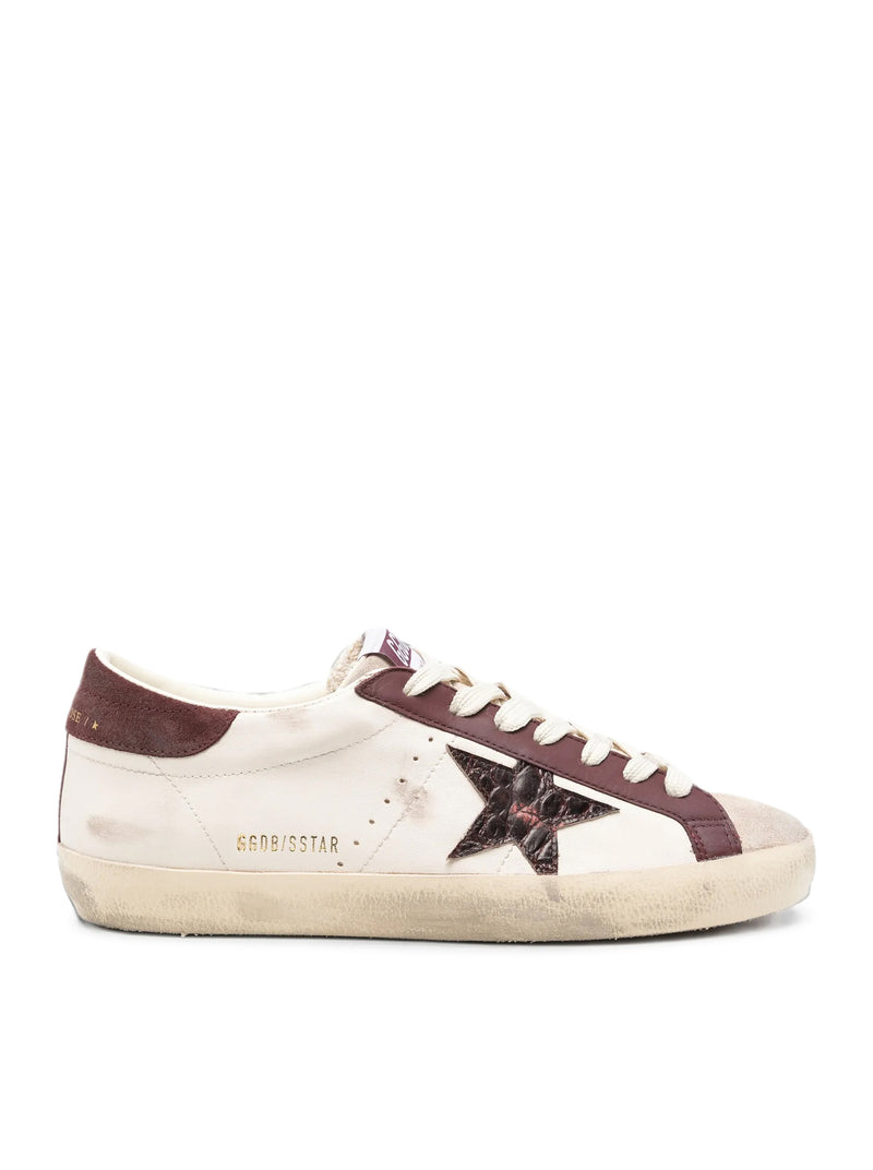 SNEAKERS SUPER-STAR IN NAPPA CON STELLA CROCO