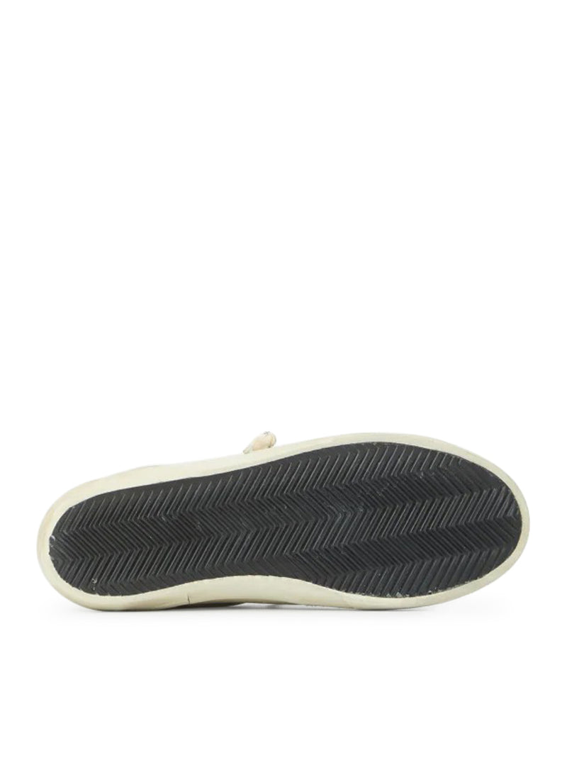 SNEAKERS SUPER-STAR IN PELLE CON INSERTI IN CAMOSCIO