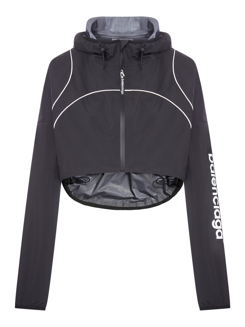GIACCA TECHWEAR CROPPED IN NERO
