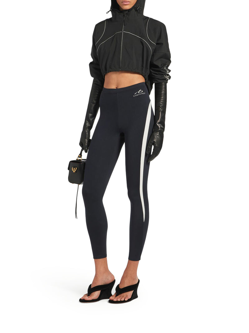 GIACCA TECHWEAR CROPPED IN NERO