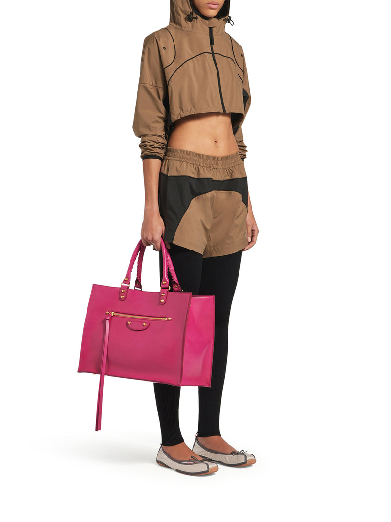 GIACCA TECHWEAR CROPPED IN CAMMELLO