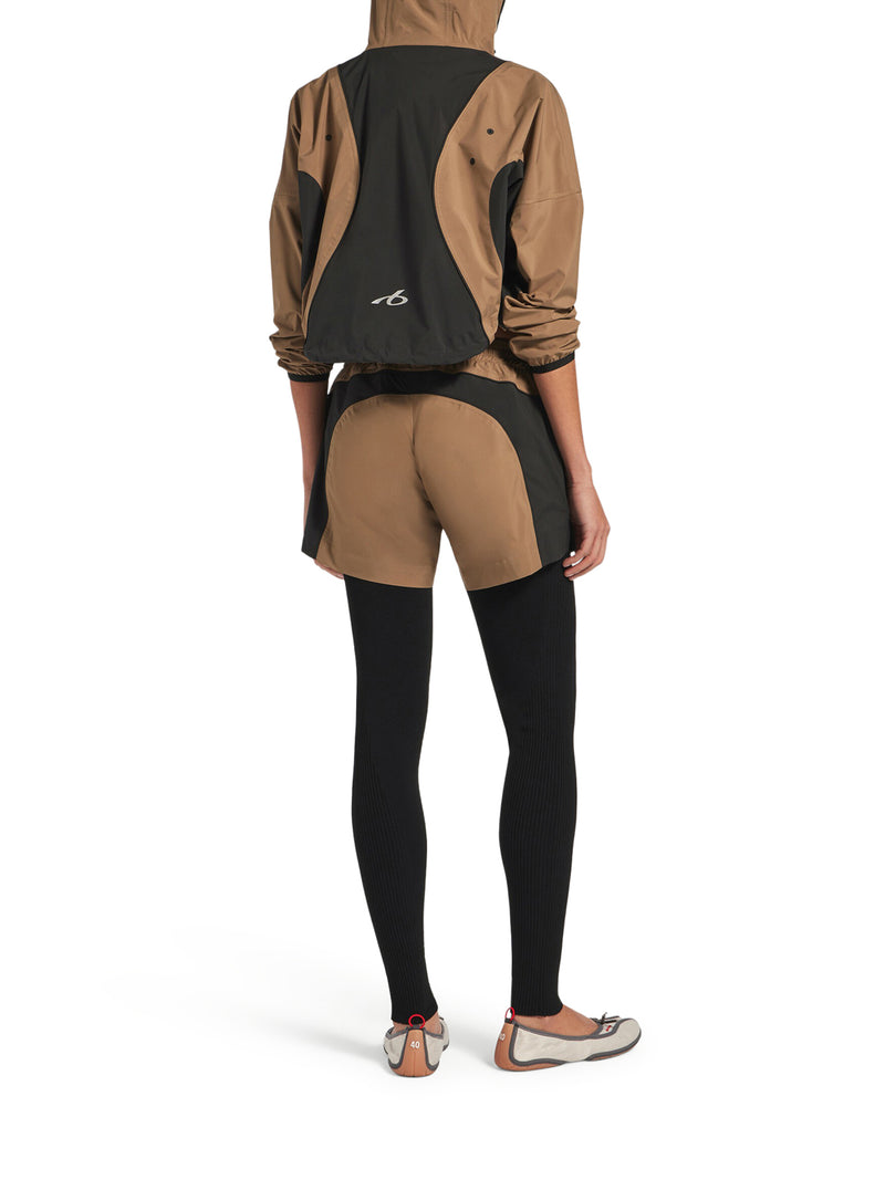 GIACCA TECHWEAR CROPPED IN CAMMELLO