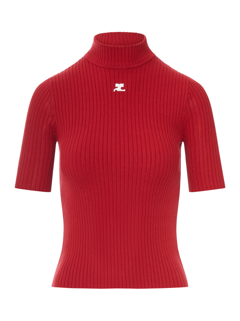 MAGLIONE A COSTINE A MANICHE CORTE REEDITION