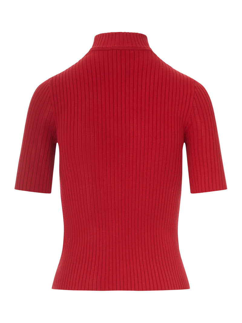MAGLIONE A COSTINE A MANICHE CORTE REEDITION