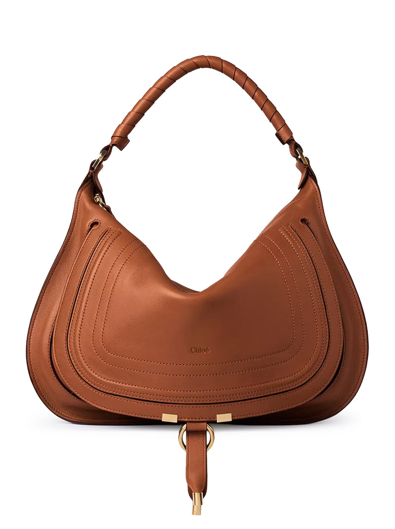 BORSA A SPALLA MARCIE IN PELLE MORBIDA