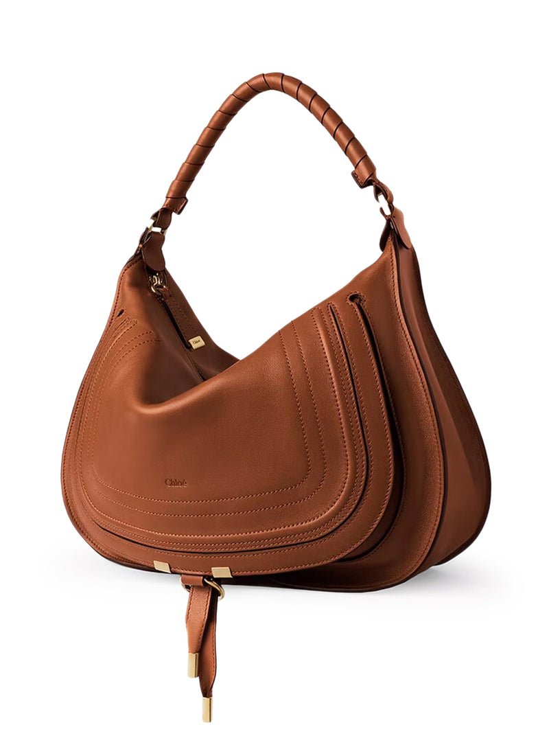 BORSA A SPALLA MARCIE IN PELLE MORBIDA