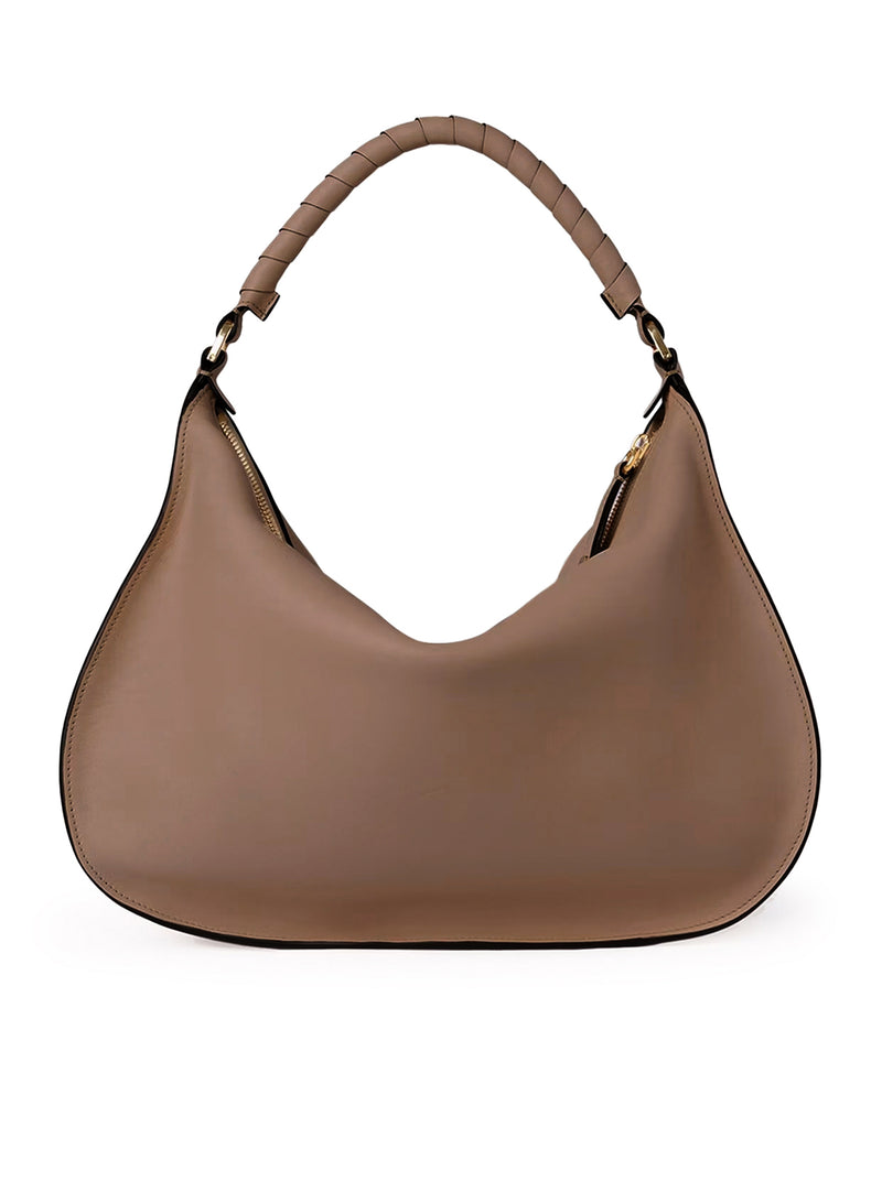 BORSA A SPALLA MARCIE IN PELLE MORBIDA