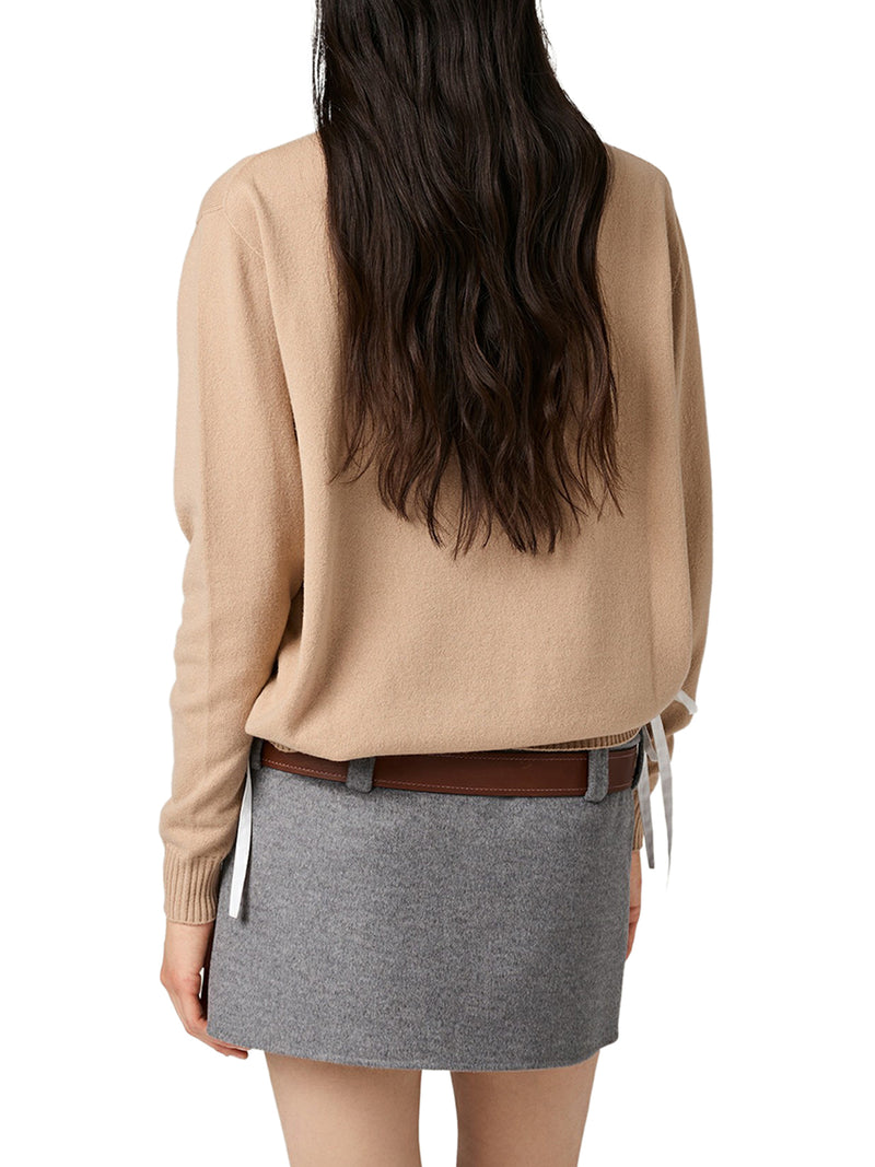 MAGLIA COLLO ALTO IN CASHMERE