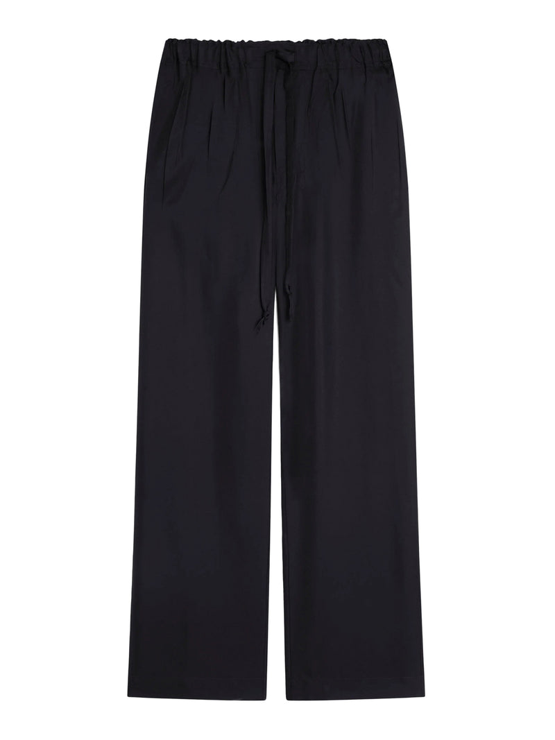 PANTALONI CON COULISSE IN SETA