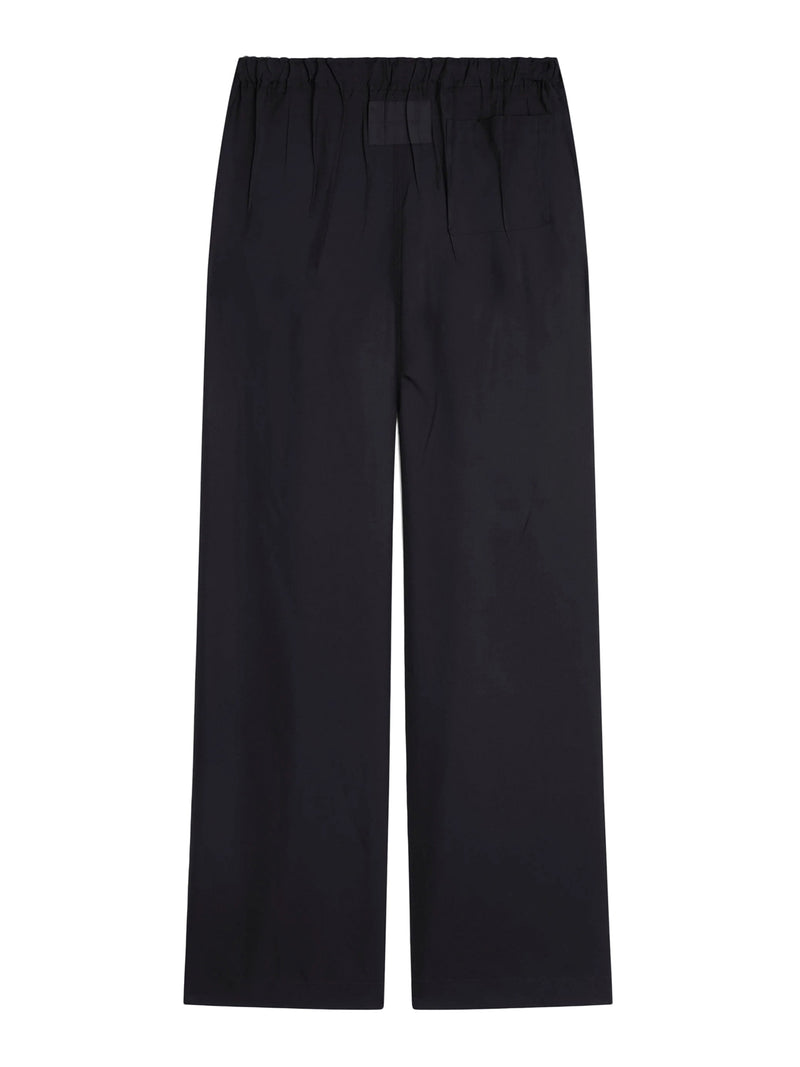 PANTALONI CON COULISSE IN SETA