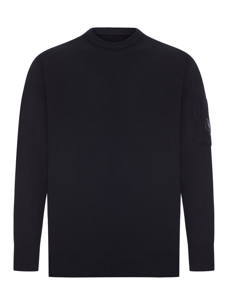 MAGLIONE GIROCOLLO IN LANA MERINO EXTRAFINE
