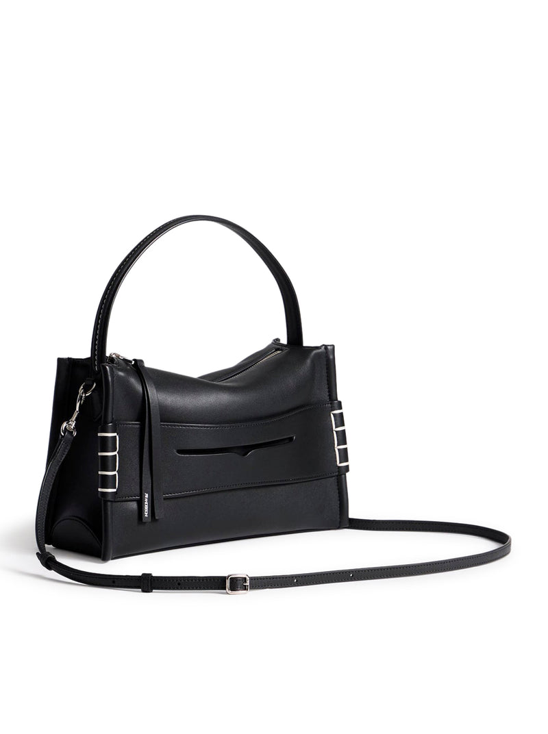LOAFER BAG IN PELLE NERA