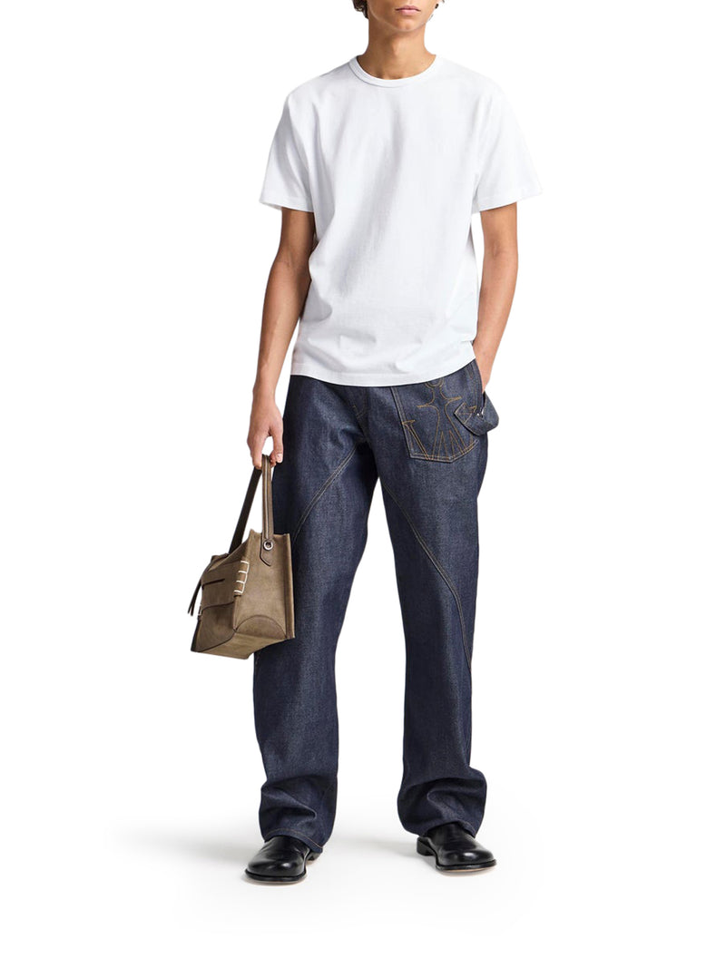 T-SHIRT CON ANCORA RICAMATA