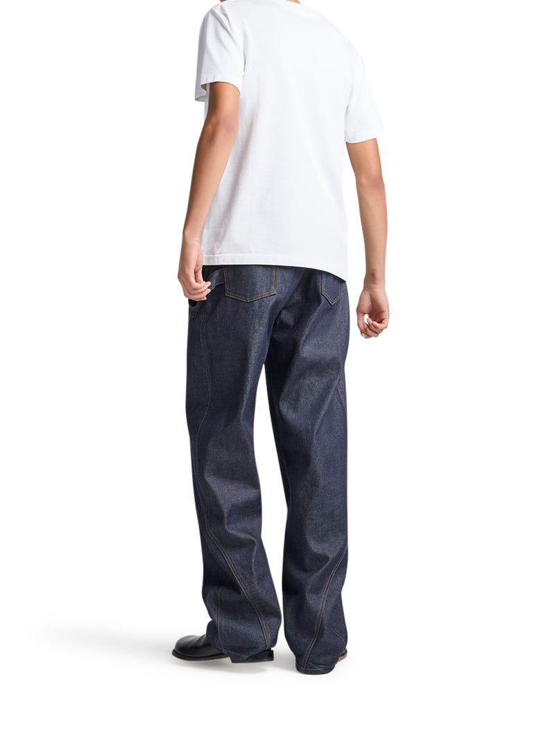 T-SHIRT CON ANCORA RICAMATA