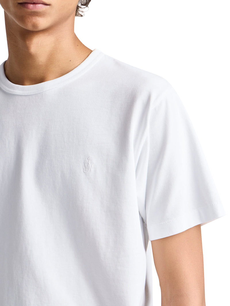 T-SHIRT CON ANCORA RICAMATA