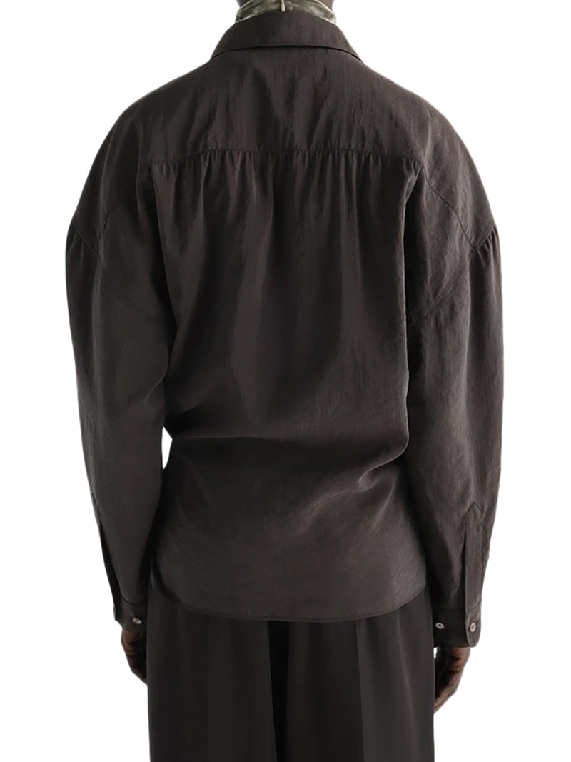 CAMICIA CON ABBOTTONATURA LATERALE