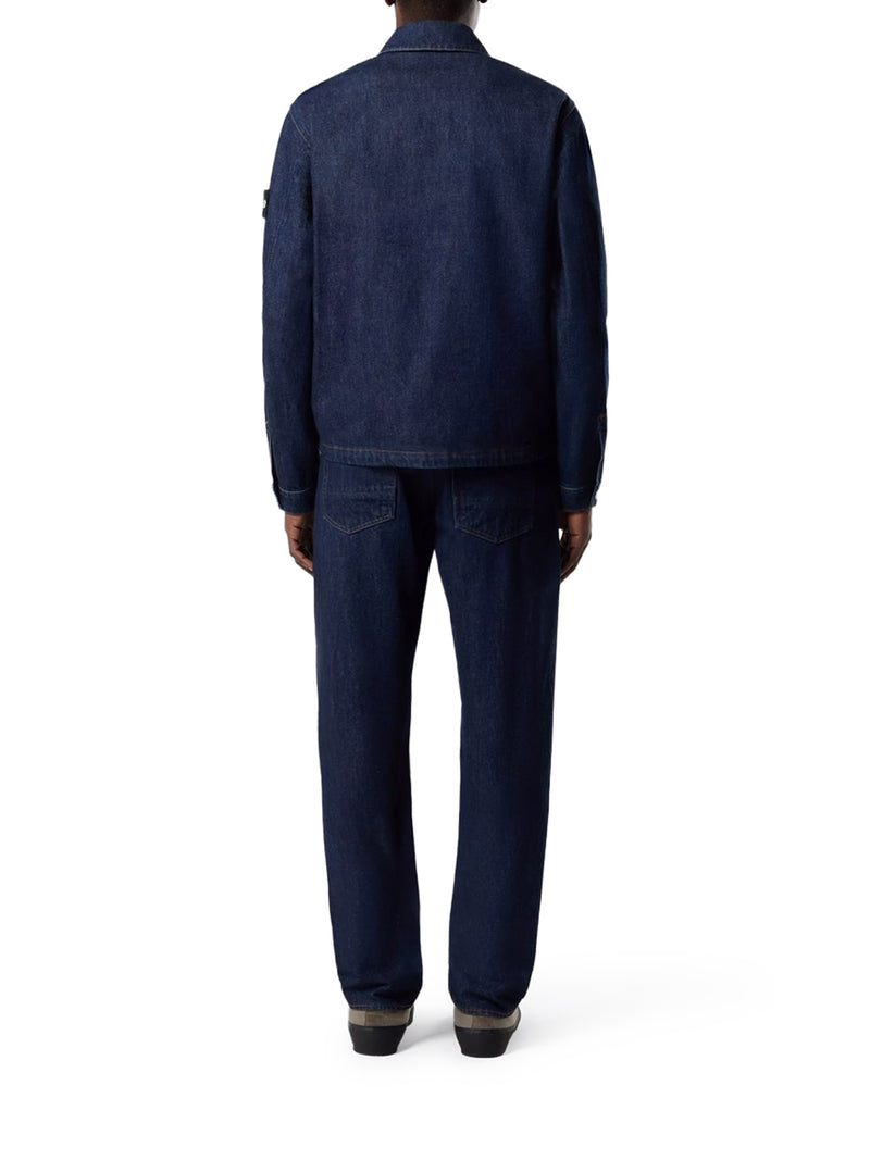OUTWEAR IN DENIM CON TASCHE APPLICATE