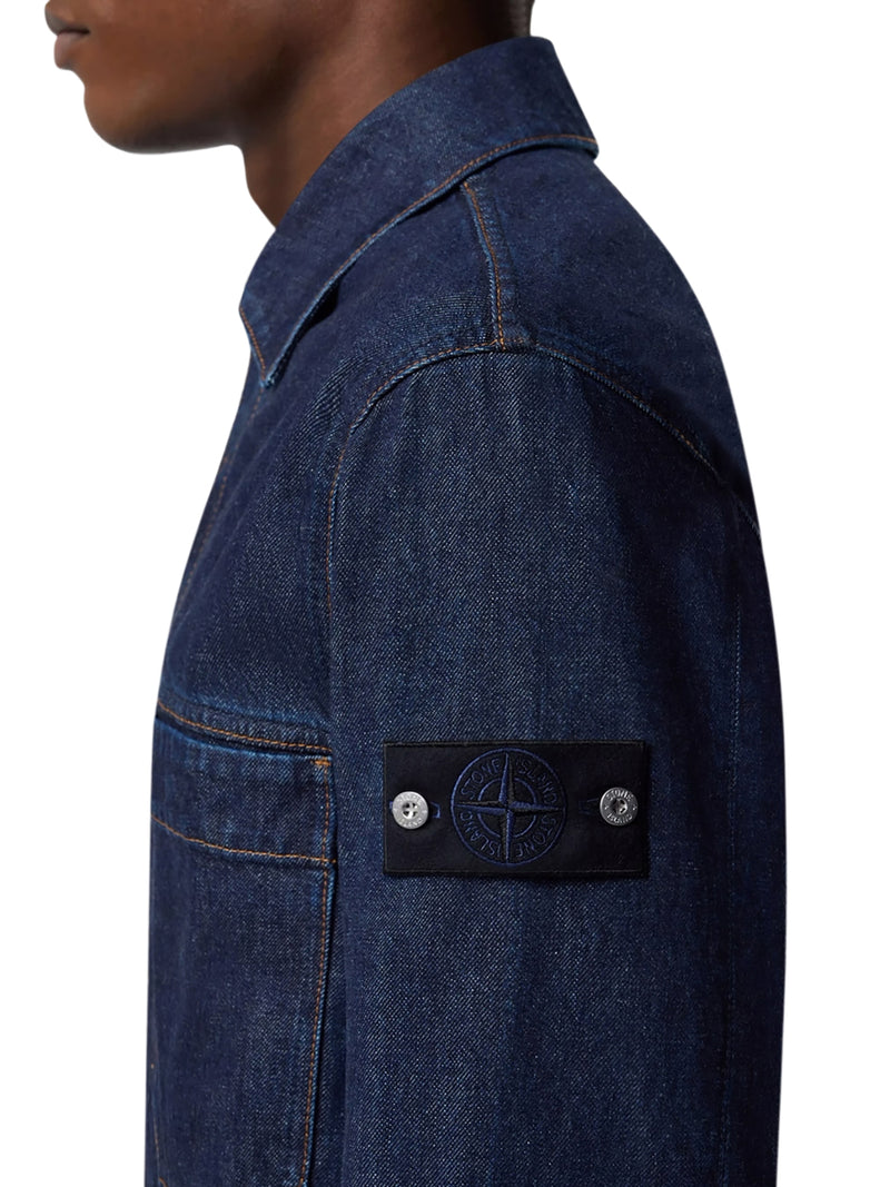 OUTWEAR IN DENIM CON TASCHE APPLICATE
