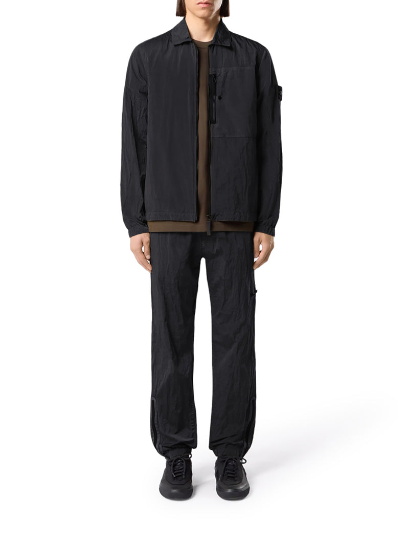 OVERSHIRT IN NYLON CON BADGE STONE ISLAND