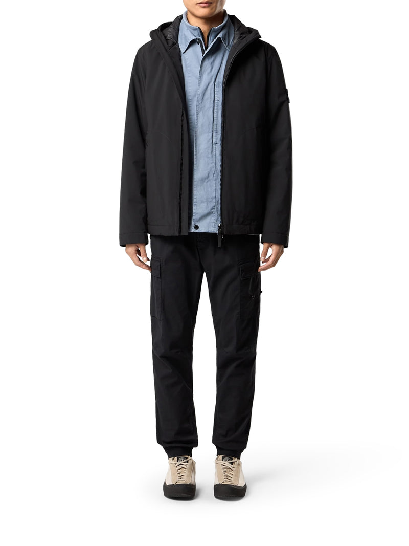 GIACCA TECNICA CON CAPPUCCIO E ZIP