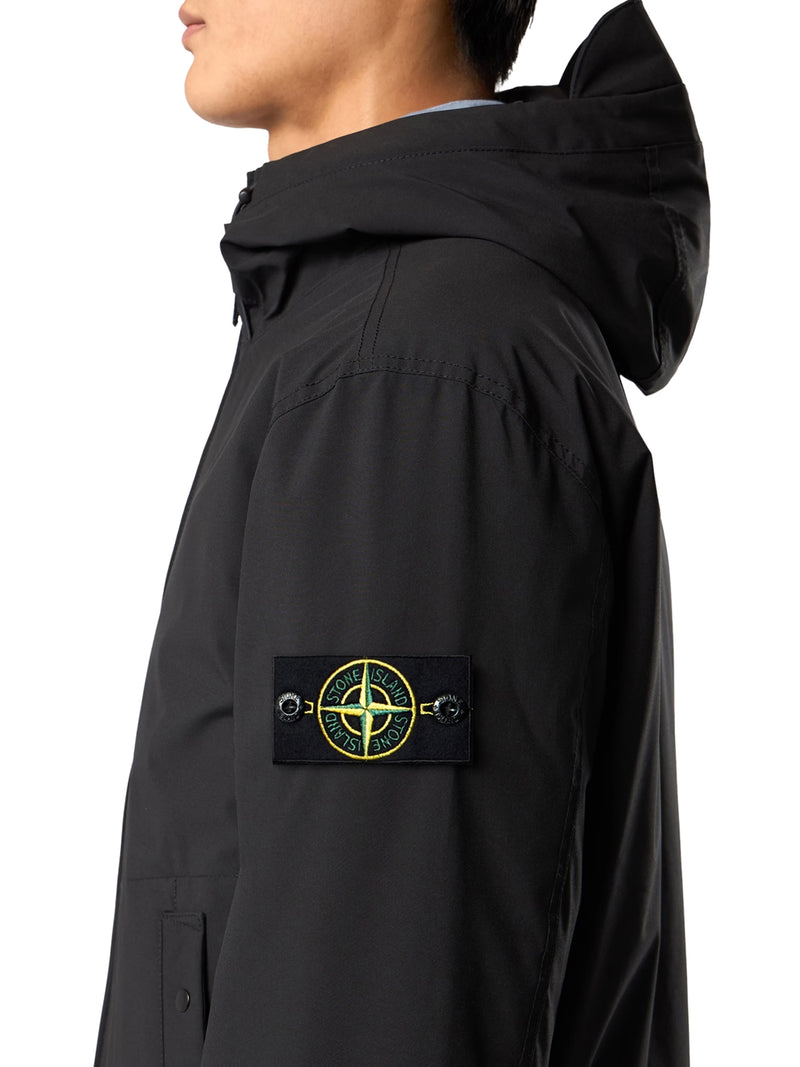 GIACCA TECNICA CON CAPPUCCIO E ZIP