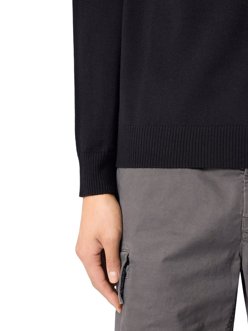 MAGLIONE GIROCOLLO IN PURA LANA LEGGERA RWS