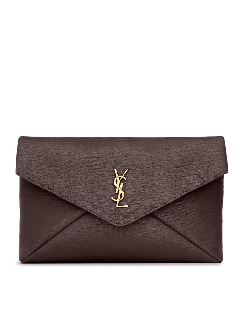 POCHETTE ENVELOPE GRANDE CASSANDRE IN PELLE DI AGNELLO