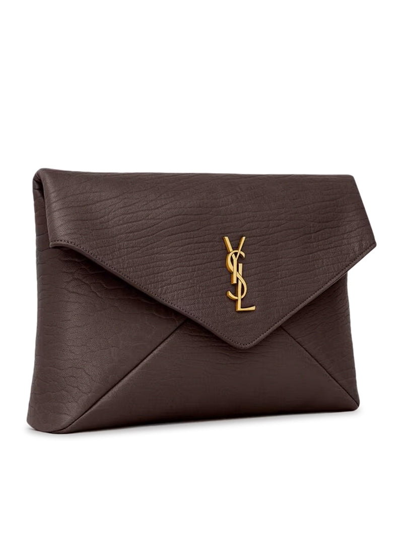 POCHETTE ENVELOPE GRANDE CASSANDRE IN PELLE DI AGNELLO