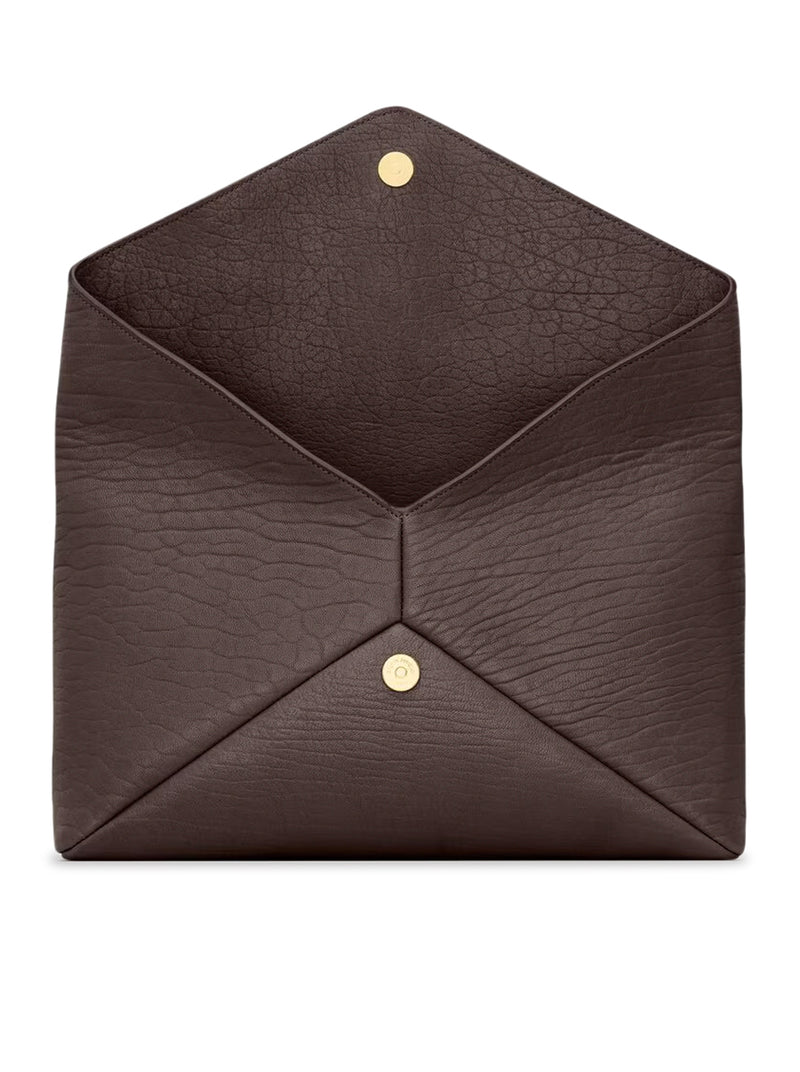 POCHETTE ENVELOPE GRANDE CASSANDRE IN PELLE DI AGNELLO