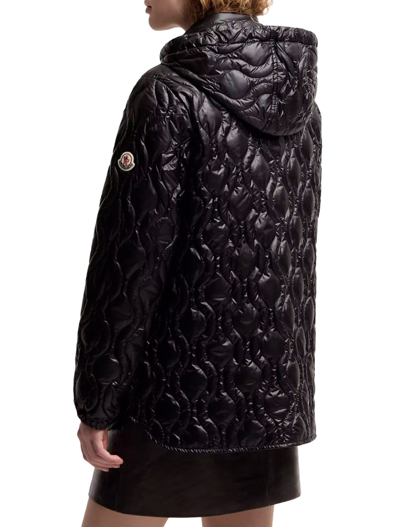 PIUMINO MIDI BALETTE CON TRAPUNTATURA GEOMETRICA
