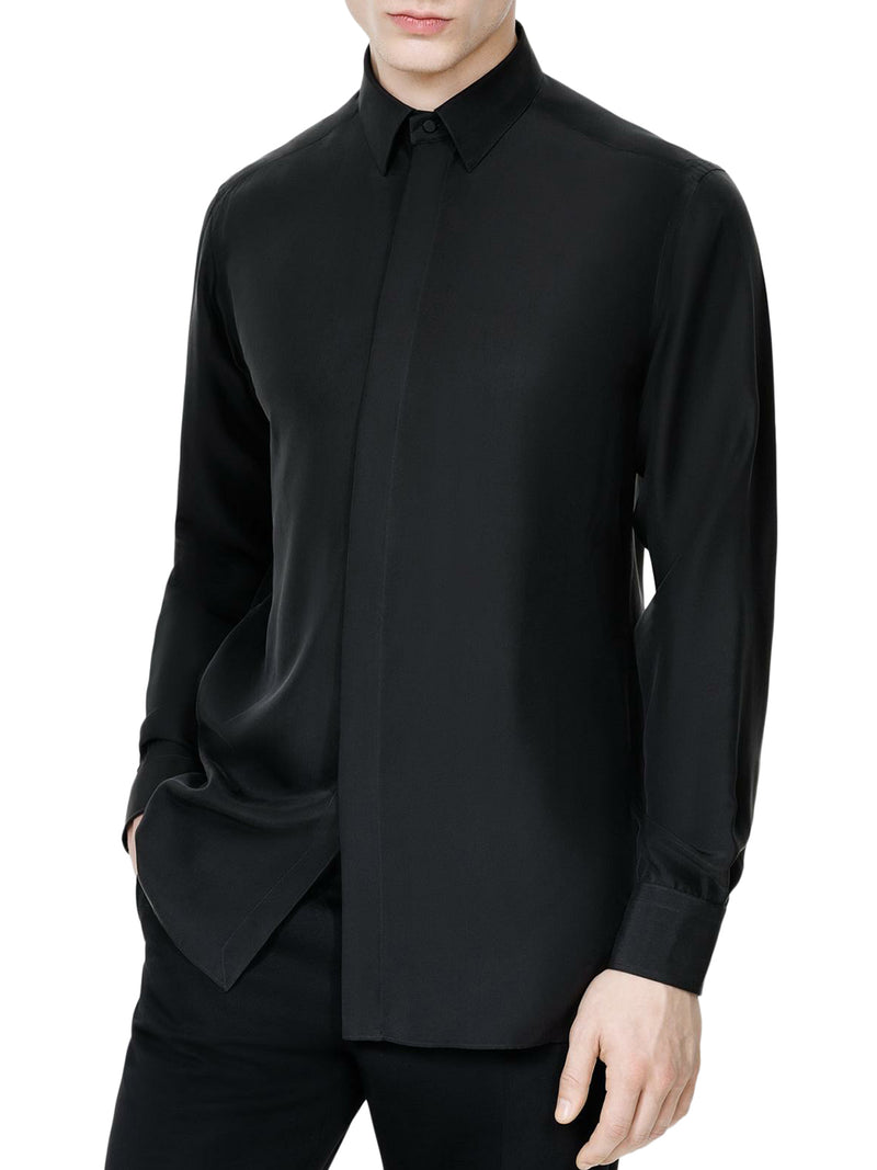 CAMICIA IN CHARMEUSE DI SETA TOM FORD