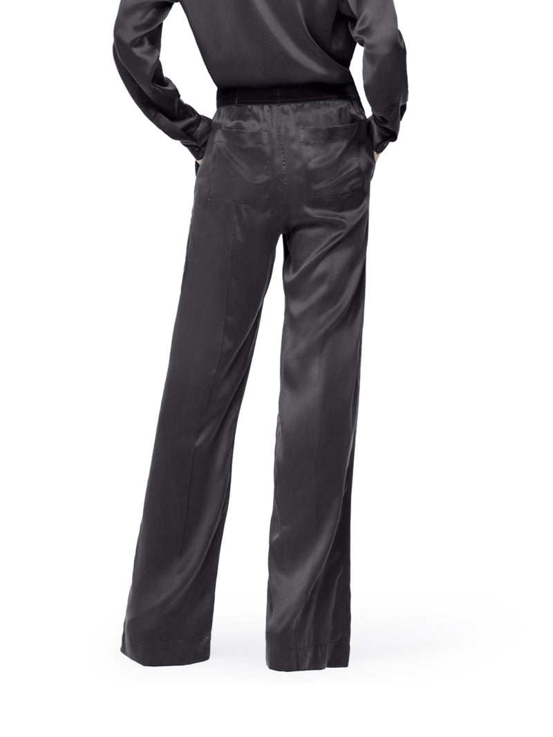 PJ PANTS IN RASO DI SETA