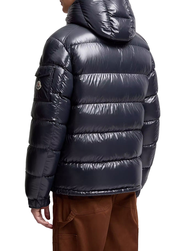 PIUMINO CORTO MONCLER MAYA CON CAPPUCCIO