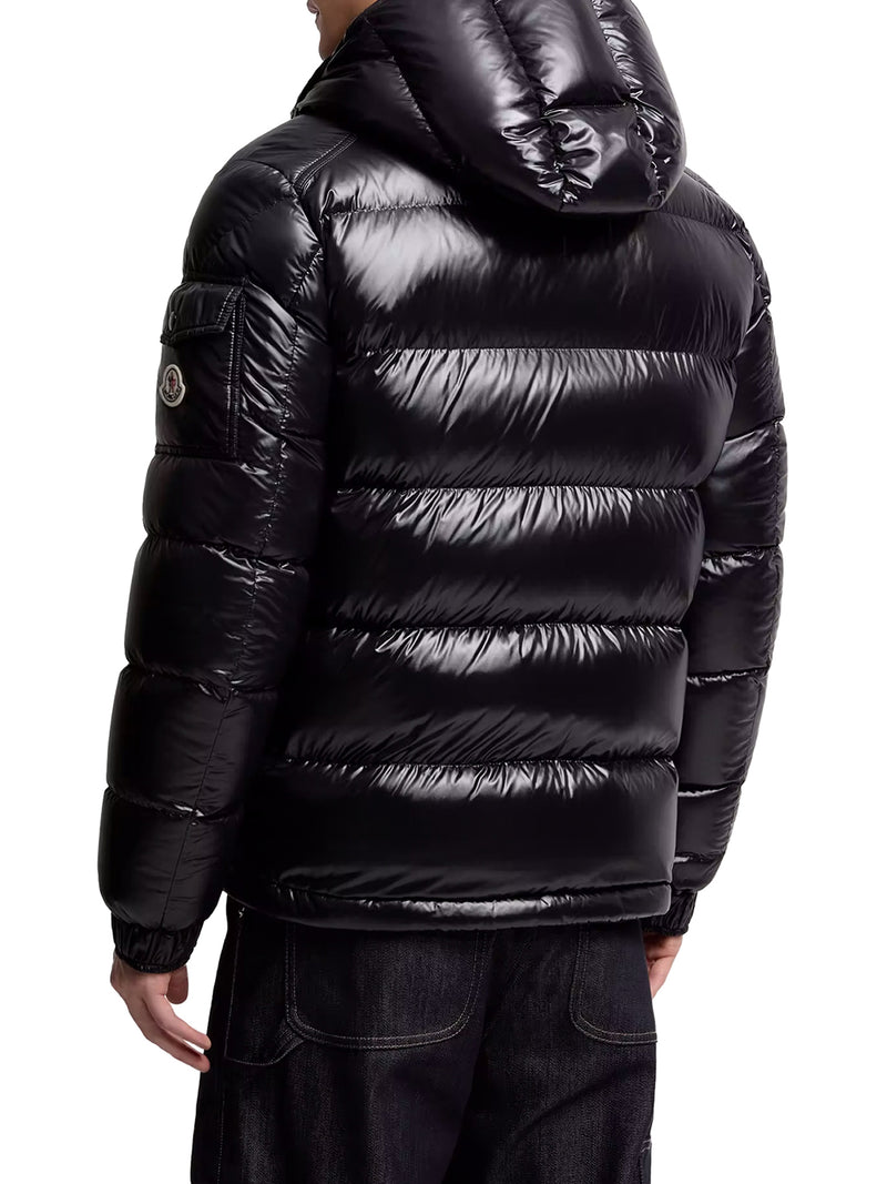 PIUMINO CORTO MONCLER MAYA CON CAPPUCCIO