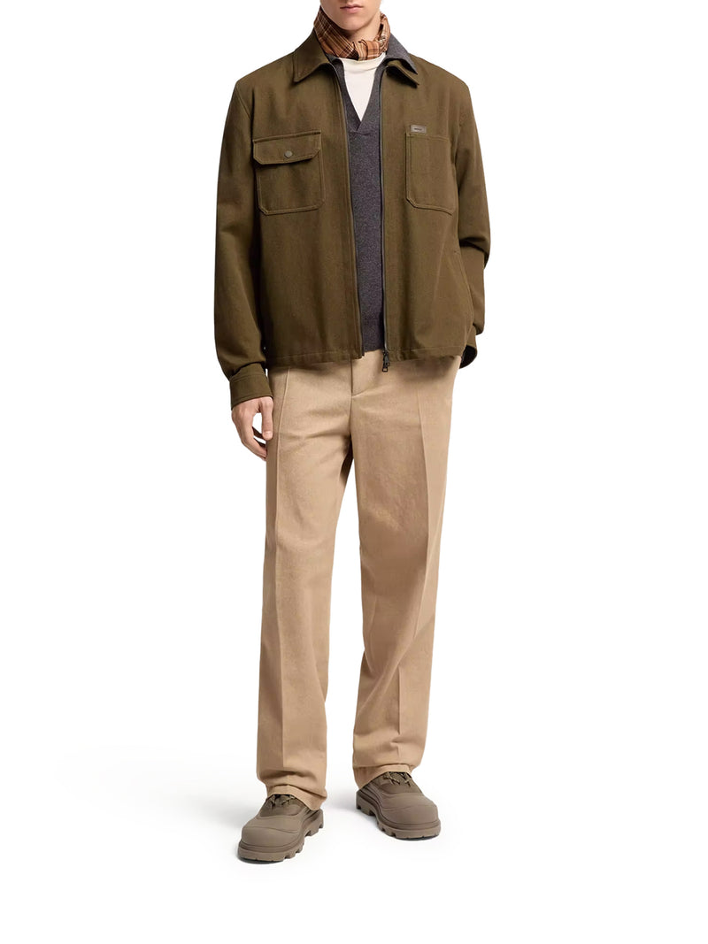 PANTALONI IN COTONE SARTORIALI