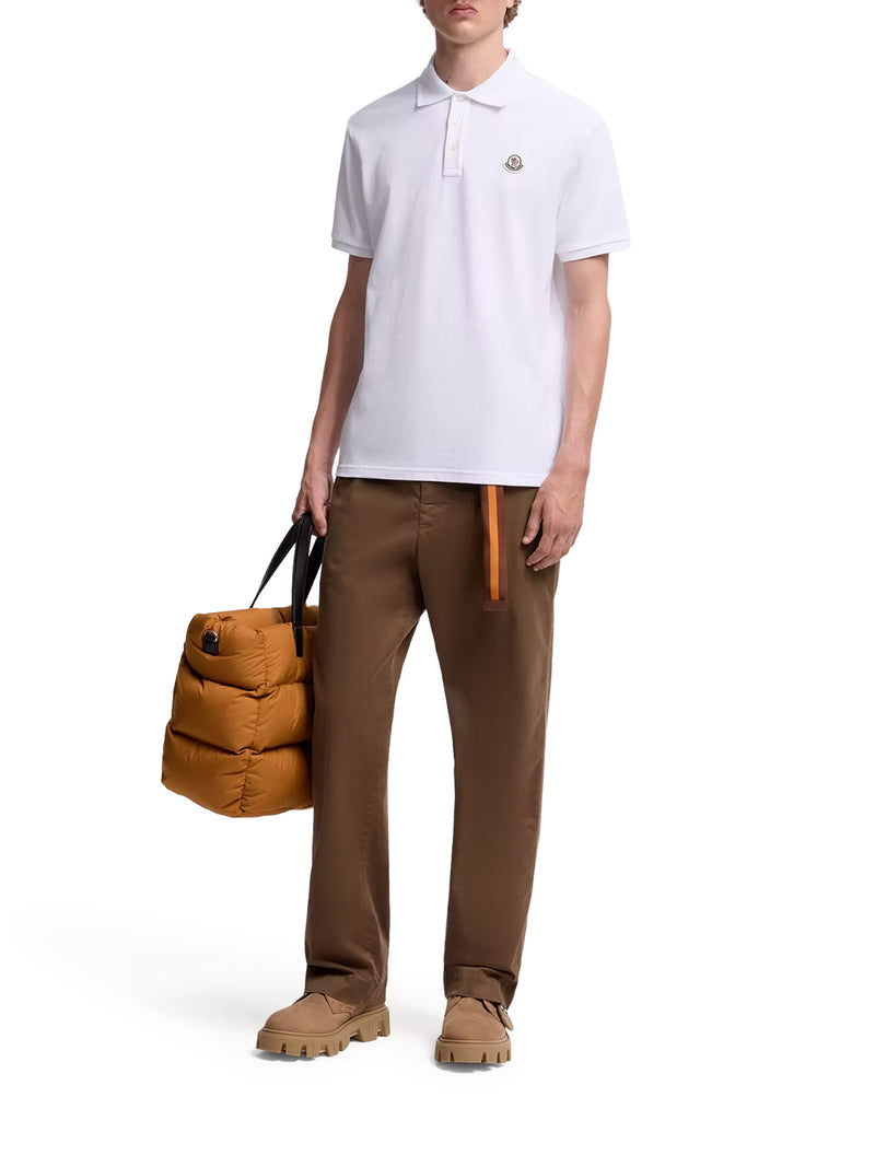 POLO IN COTONE PIQUET CON PATCH LOGATO