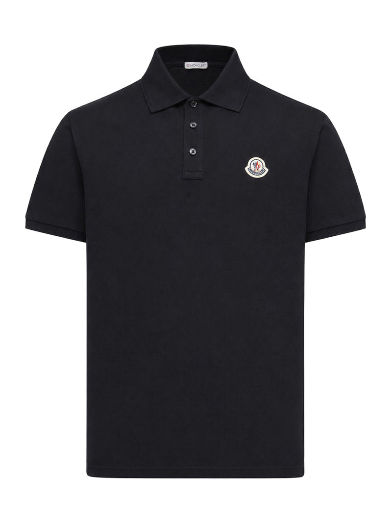 POLO IN COTONE PIQUET CON PATCH LOGATO