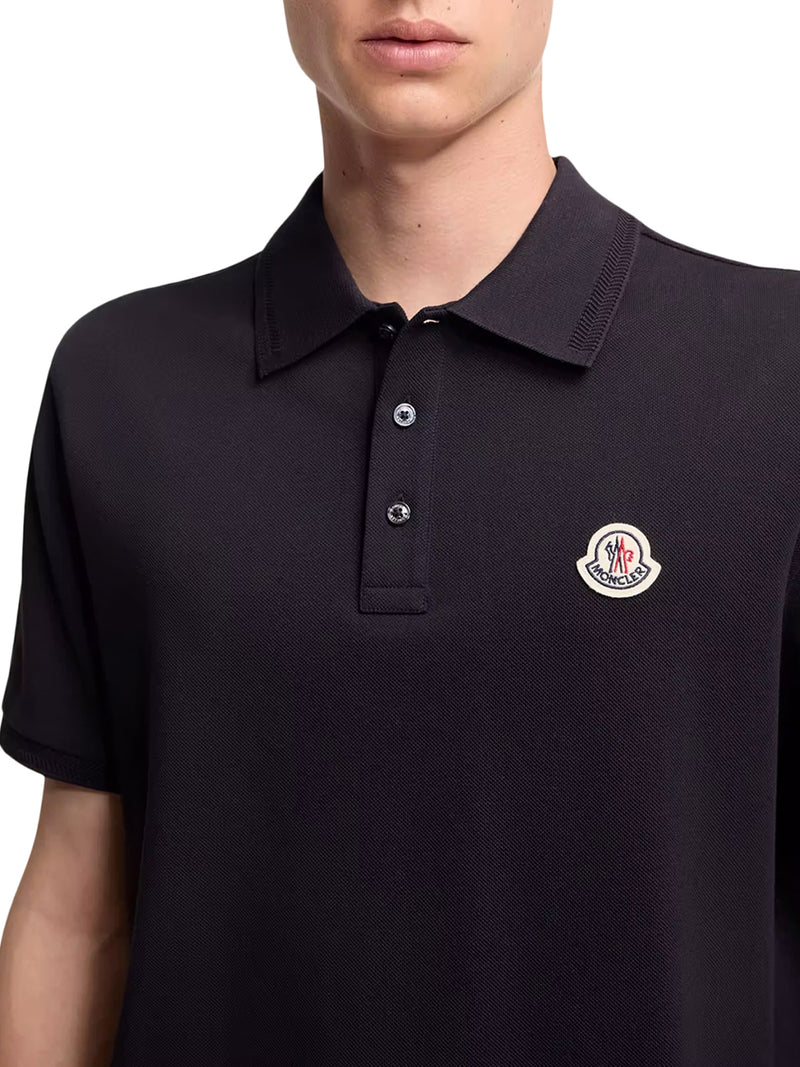 POLO IN COTONE PIQUET CON PATCH LOGATO