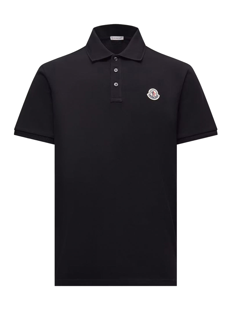 POLO IN COTONE PIQUET CON PATCH LOGATO