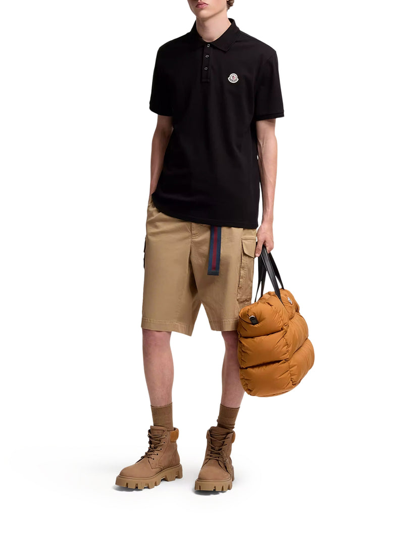 POLO IN COTONE PIQUET CON PATCH LOGATO