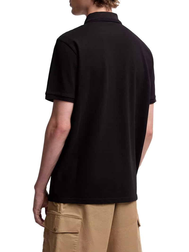 POLO IN COTONE PIQUET CON PATCH LOGATO