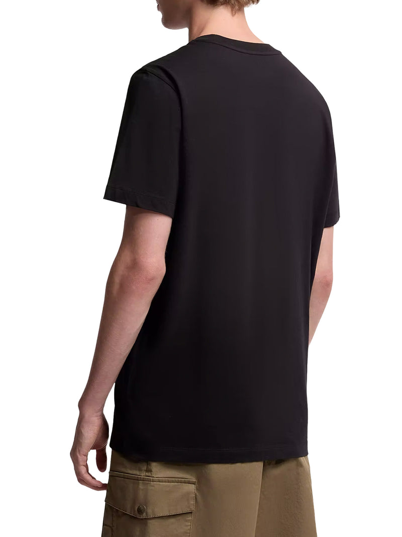 T-SHIRT IN COTONE CON PATCH LOGATO (SET DA TRE)