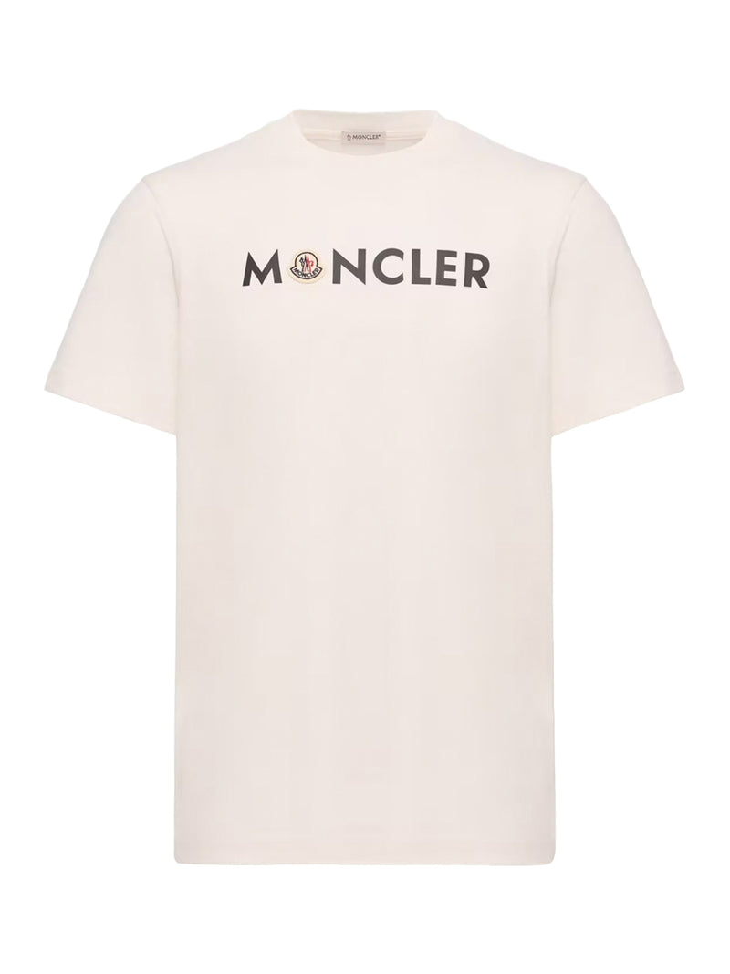 T-SHIRT LOGATA IN COTONE