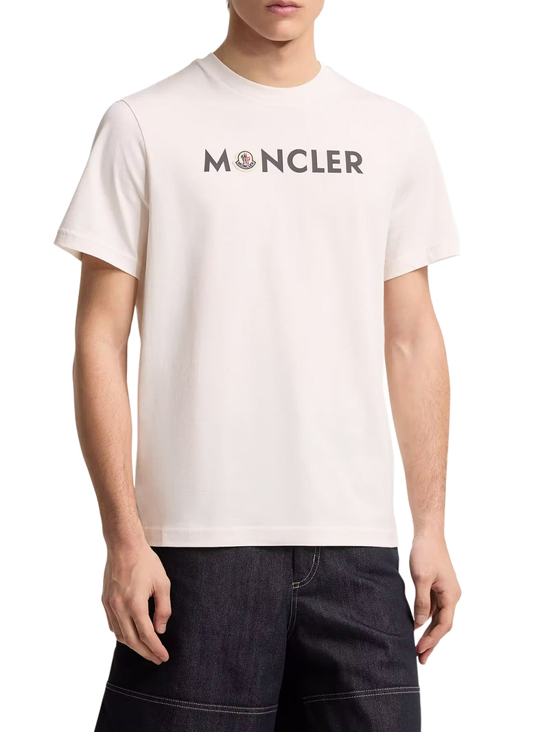 T-SHIRT LOGATA IN COTONE