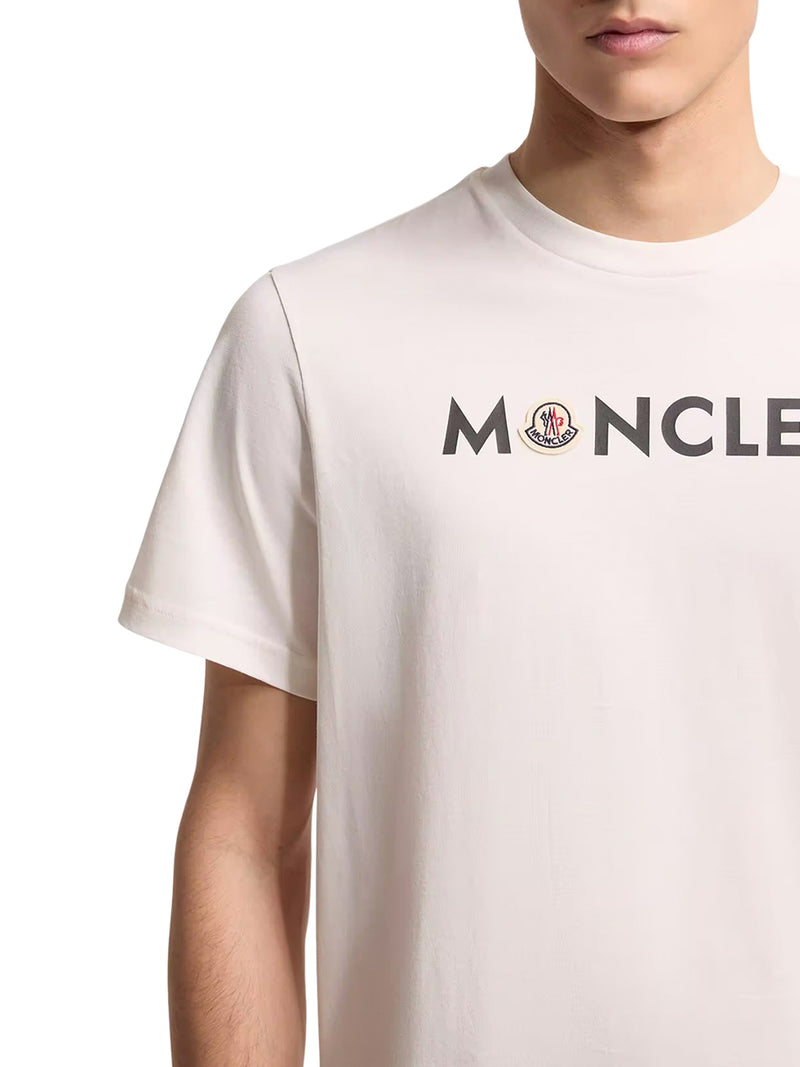 T-SHIRT LOGATA IN COTONE