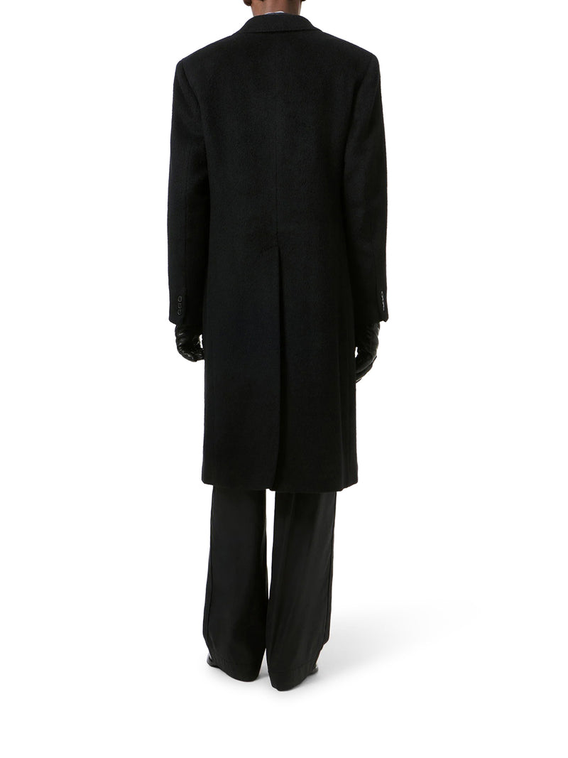 CAPPOTTO WHALE DOPPIOPETTO IN LANA MOHAIR